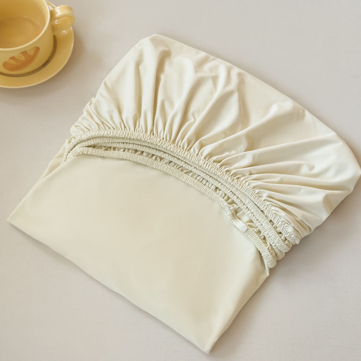 91家纺网 家纺一手货源 找家纺 （总）大吉 2026新款纯色锦氨系列单床笠