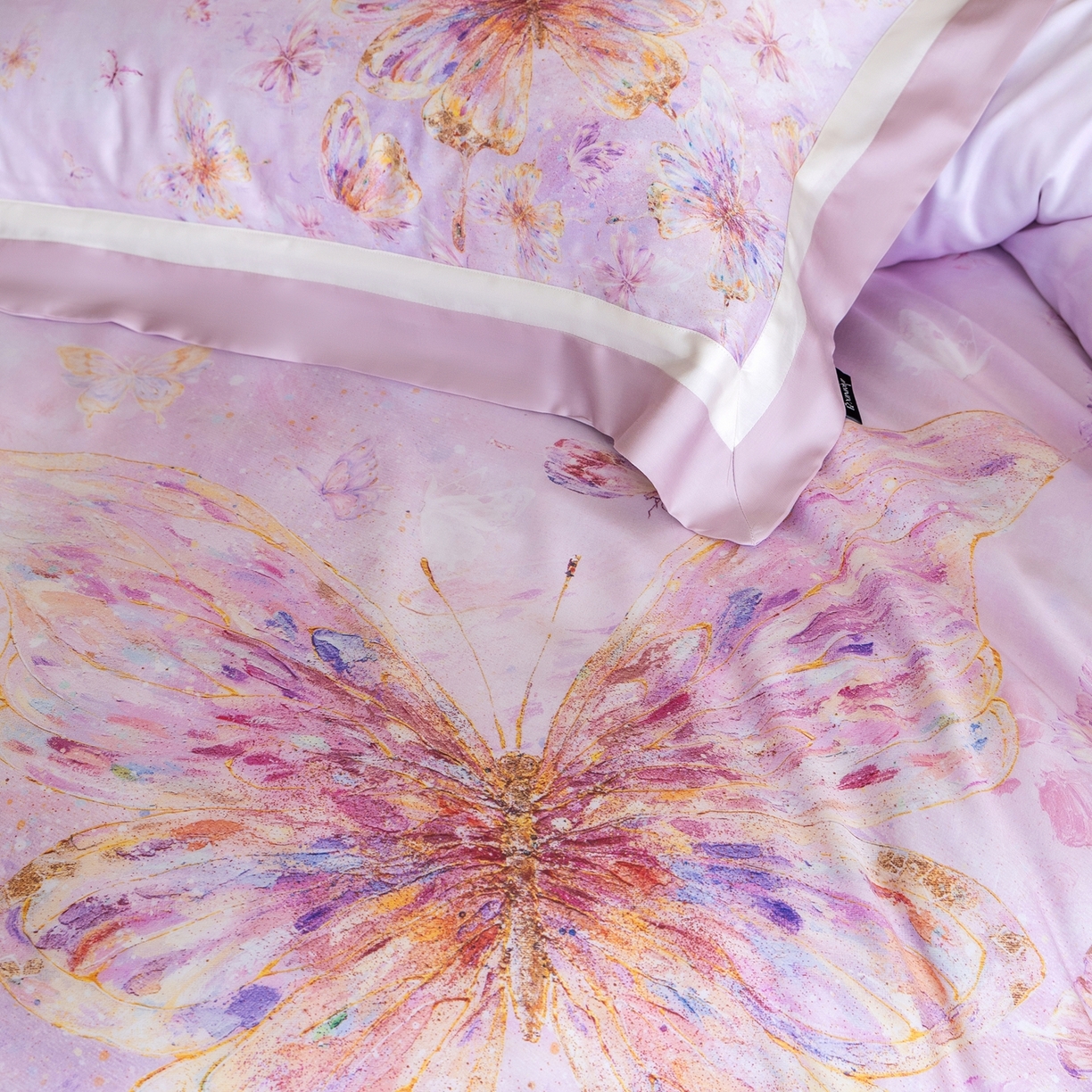 91家纺网 家纺一手货源 找家纺 馨蕊家居 2026春夏新品高奢简约活性数码印花系列-织锦 织锦-蔷薇粉