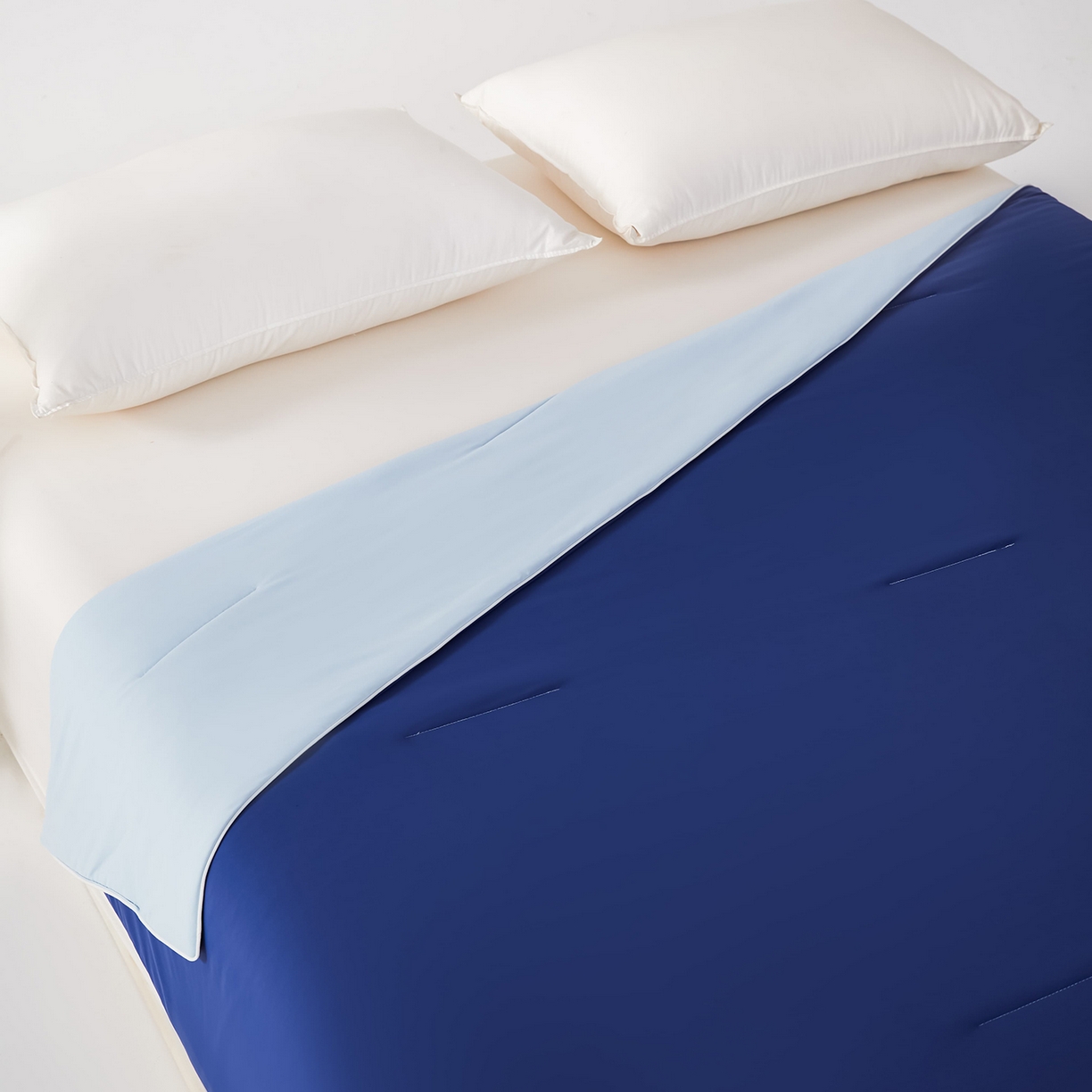 91家纺网 家纺一手货源 找家纺 （总）大吉 2026新款纯色锦氨系列夏被被子被芯