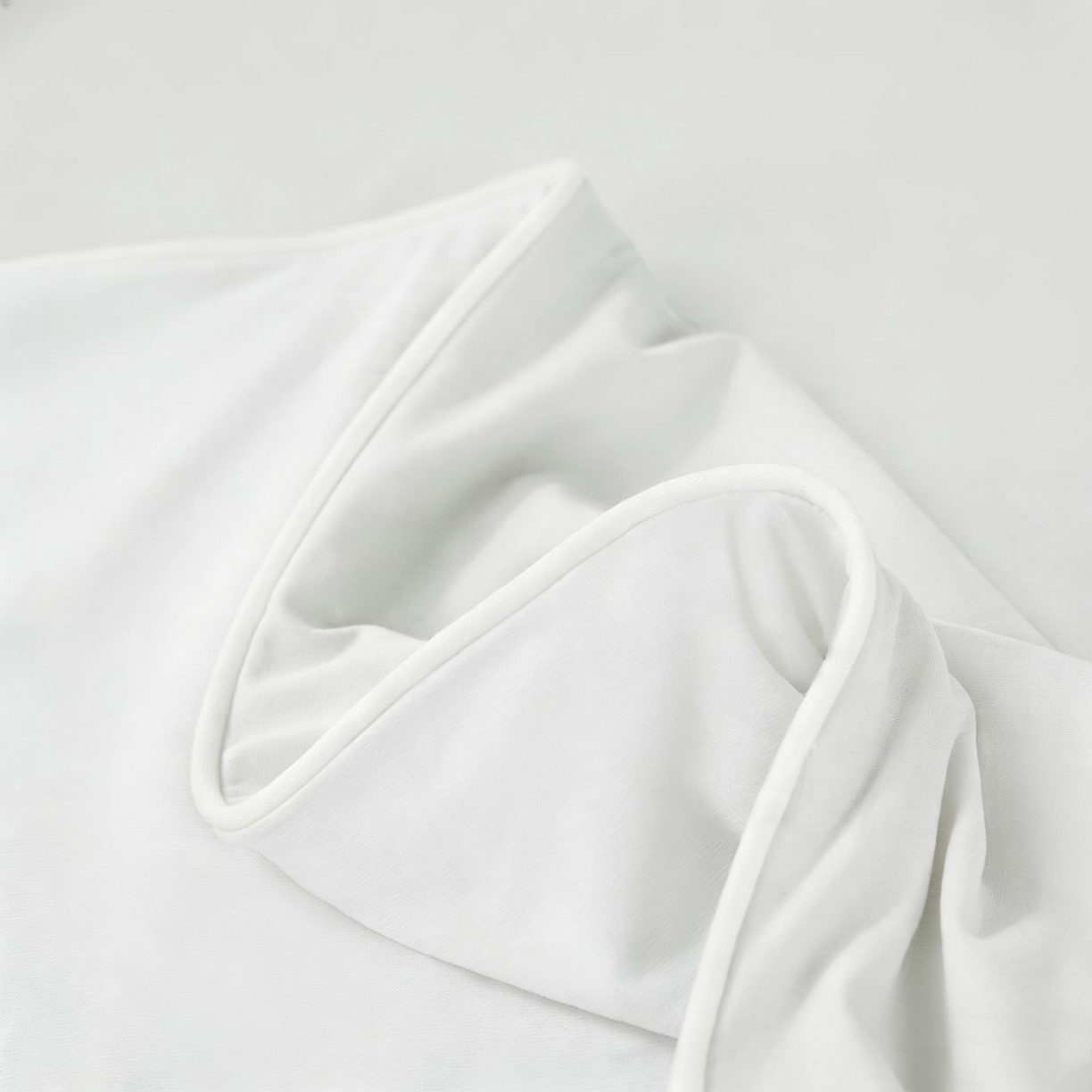 91家纺网 家纺一手货源 找家纺 大吉 2026新款纯色锦氨系列夏被被子被芯 本白