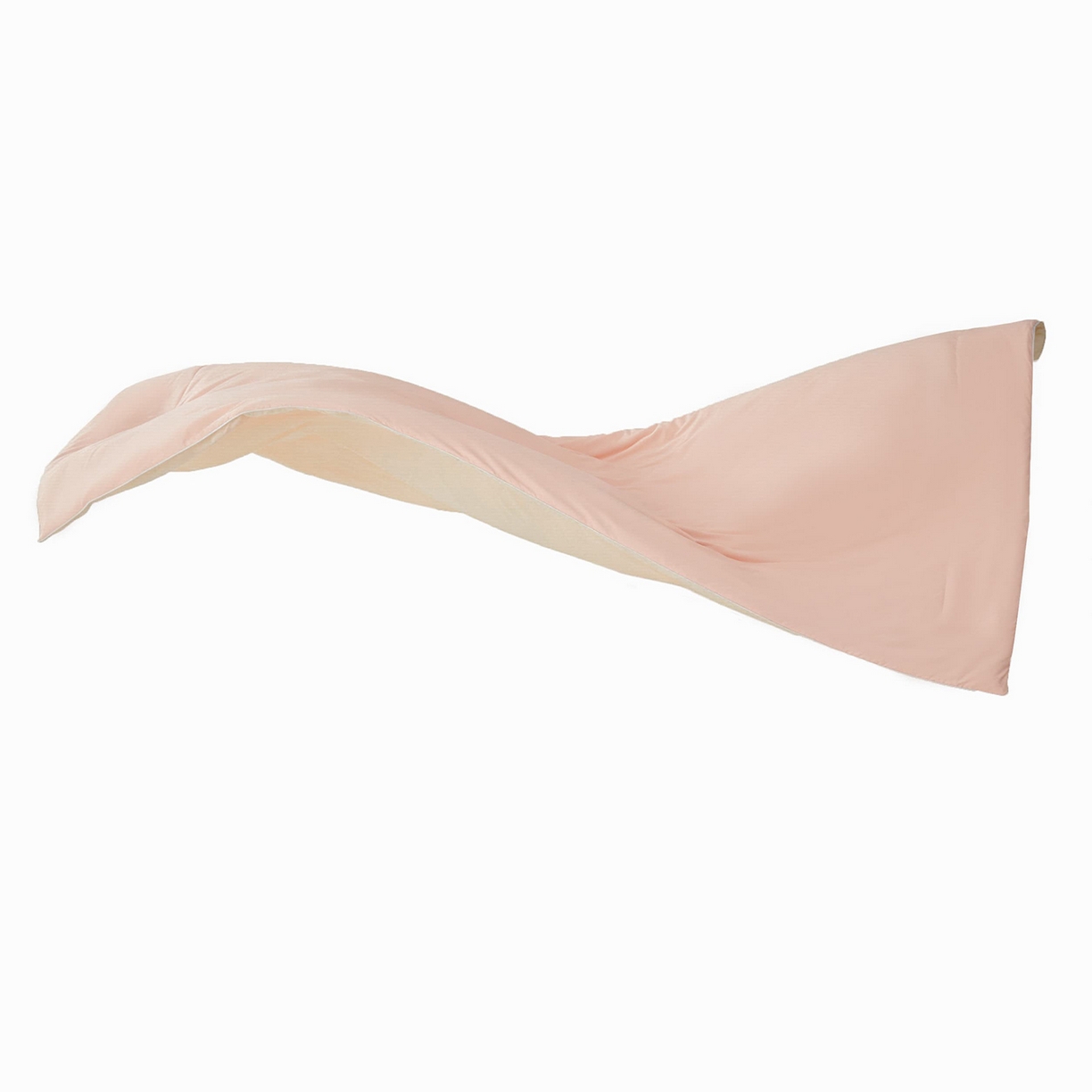 91家纺网 家纺一手货源 找家纺 大吉 2026新款纯色锦氨系列夏被被子被芯 粉+奶白