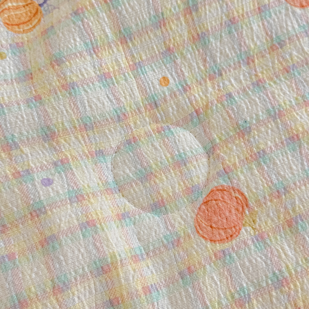 91家纺网 家纺一手货源 找家纺 晓时候 2026新款皱皱纱大豆夏被夏凉被空调被 南瓜小格