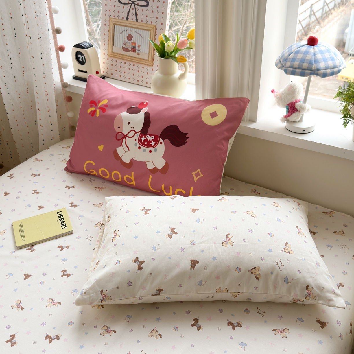 91家纺网 家纺一手货源 找家纺 乐童家纺 2026新款13370全棉纯棉毛巾绣呆萌系列四件套第二波 福马