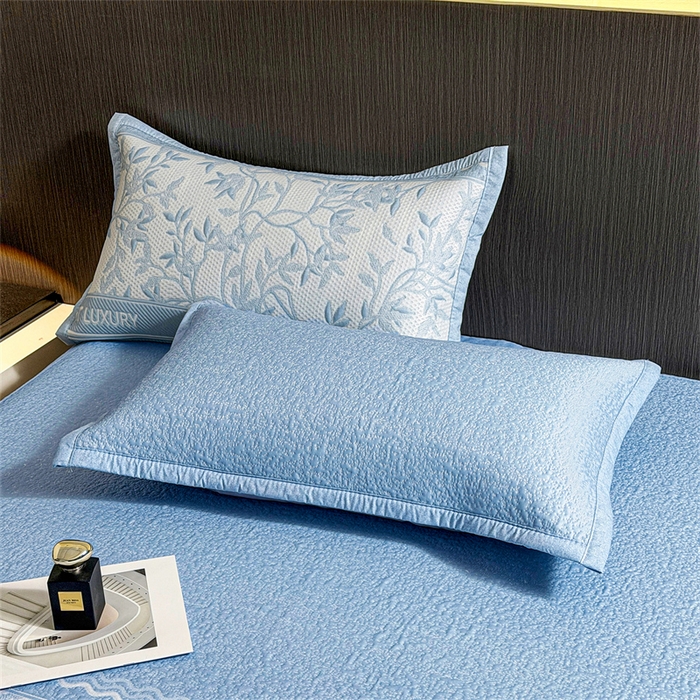 91家纺网 家纺一手货源 找家纺 （总）慕木家纺 2026新款高端复合三明治PE乙纶提花610克冰豆豆凉席欧洛菲系列（提供买家秀）