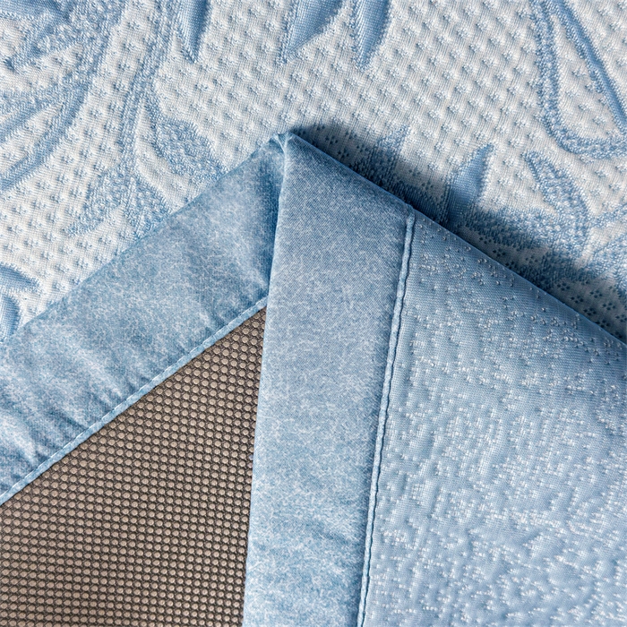 91家纺网 家纺一手货源 找家纺 （总）慕木家纺 2026新款高端复合三明治PE乙纶提花610克冰豆豆凉席欧洛菲系列（提供买家秀）