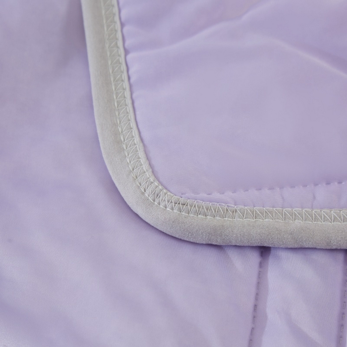 91家纺网 家纺一手货源 找家纺 天之悦家纺 2026跨境外贸可机洗水洗A类夏被冰淇淋凉感丝空调被子被芯夏凉被 高级紫（条纹款）