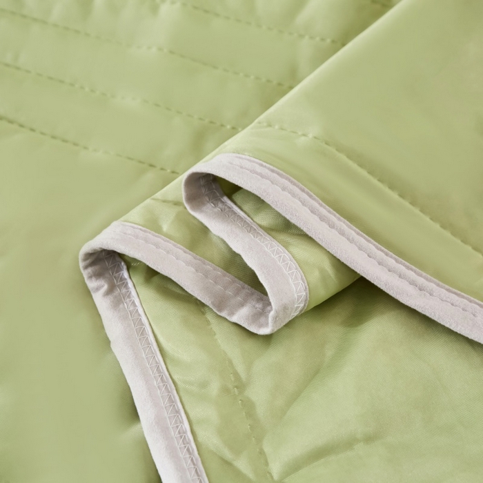 91家纺网 家纺一手货源 找家纺 天之悦家纺 2026跨境外贸可机洗水洗A类夏被冰淇淋凉感丝空调被子被芯夏凉被 果绿（条纹款）