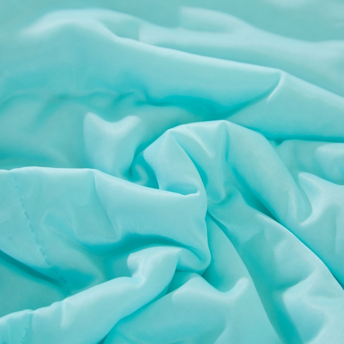 91家纺网 家纺一手货源 找家纺 天之悦家纺 2026跨境外贸可机洗水洗A类夏被冰淇淋凉感丝空调被子被芯夏凉被 湖绿色（条纹款）