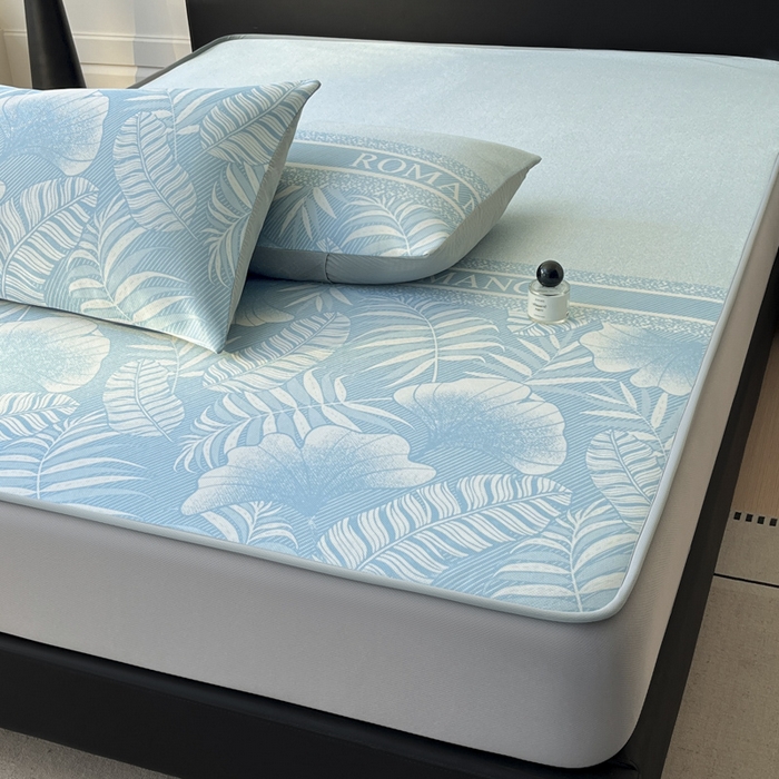 91家纺网 家纺一手货源 找家纺 （总）席佬大 2026新款印花冰丝凉席席子