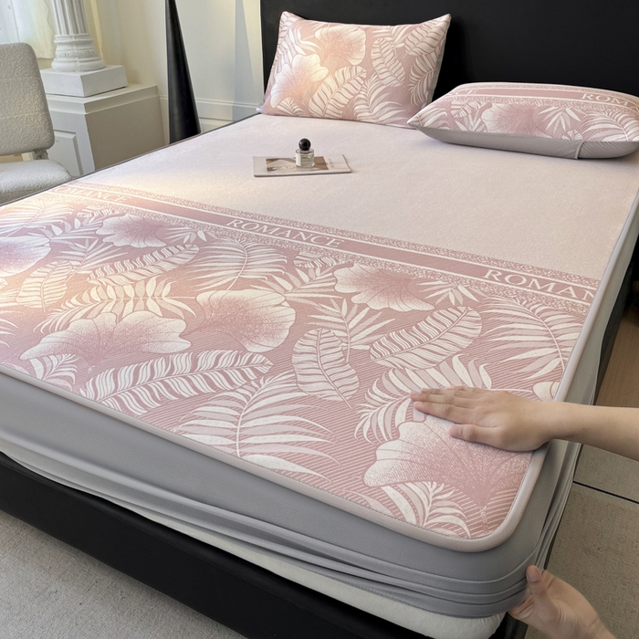 91家纺网 家纺一手货源 找家纺 （总）席佬大 2026新款印花冰丝凉席席子