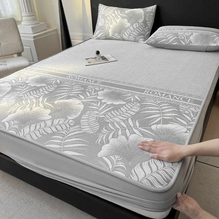 91家纺网 家纺一手货源 找家纺 （总）席佬大 2026新款印花冰丝凉席席子