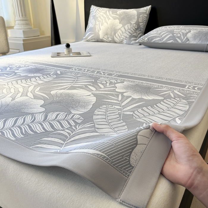 91家纺网 家纺一手货源 找家纺 （总）席佬大 2026新款印花冰丝凉席席子