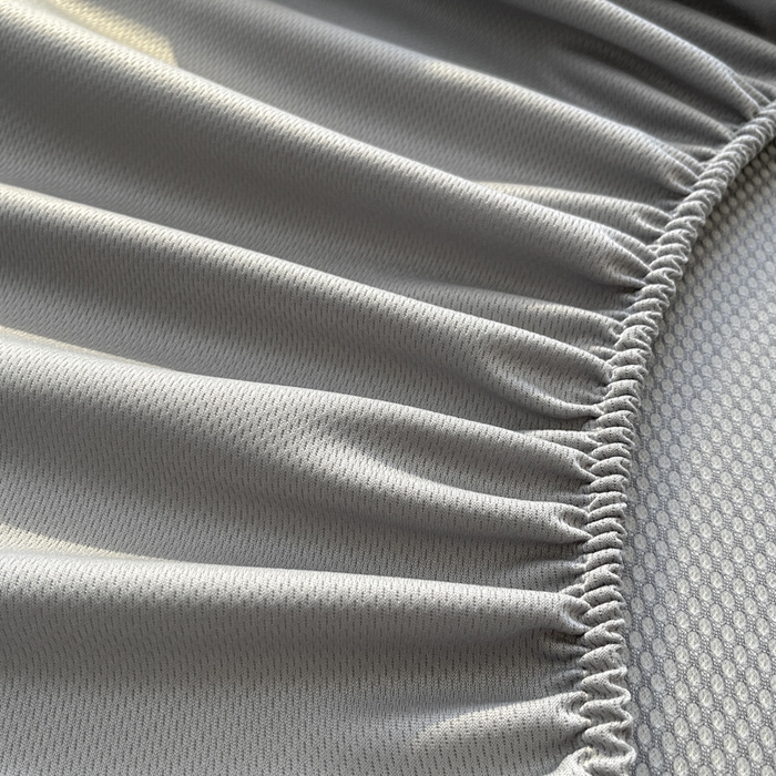 91家纺网 家纺一手货源 找家纺 席佬大 2026新款印花冰丝凉席席子 床笠款-豆绿