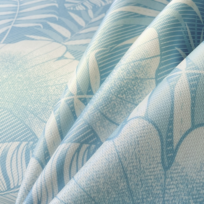 91家纺网 家纺一手货源 找家纺 席佬大 2026新款印花冰丝凉席席子 凉席款-天空蓝