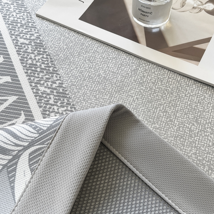 91家纺网 家纺一手货源 找家纺 席佬大 2026新款印花冰丝凉席席子 凉席款-月光灰