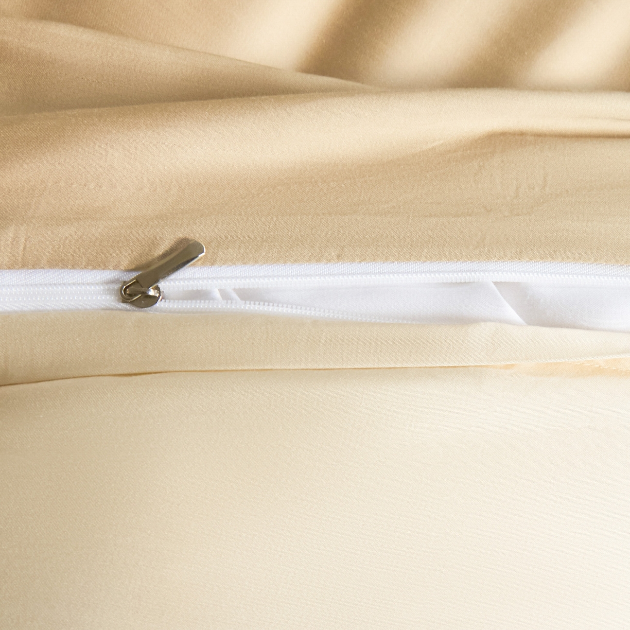 91家纺网 家纺一手货源 找家纺 秀色家纺 2026新款60S进口天丝贡缎新疆长绒棉纯色轻奢四件套 Air-天丝棉-温柔奶咖