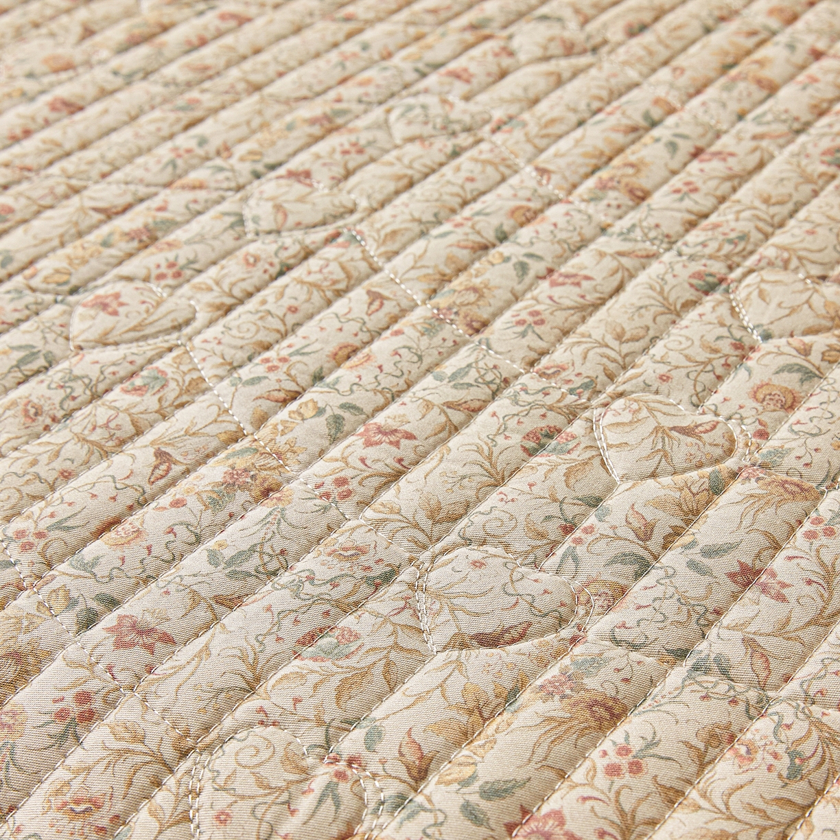 91家纺网 家纺一手货源 找家纺 宜凡家纺 2026新款全棉数码印花床盖三四件套①号系列三件套 云卷