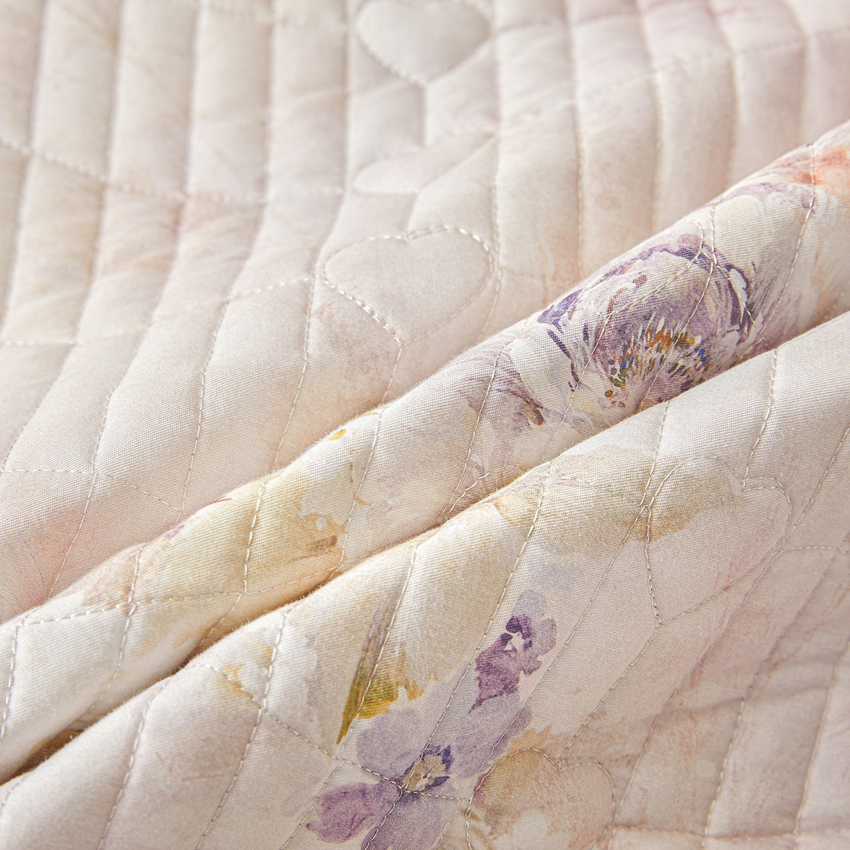 91家纺网 家纺一手货源 找家纺 宜凡家纺 2026新款全棉数码印花床盖三四件套①号系列四件套 香雪海