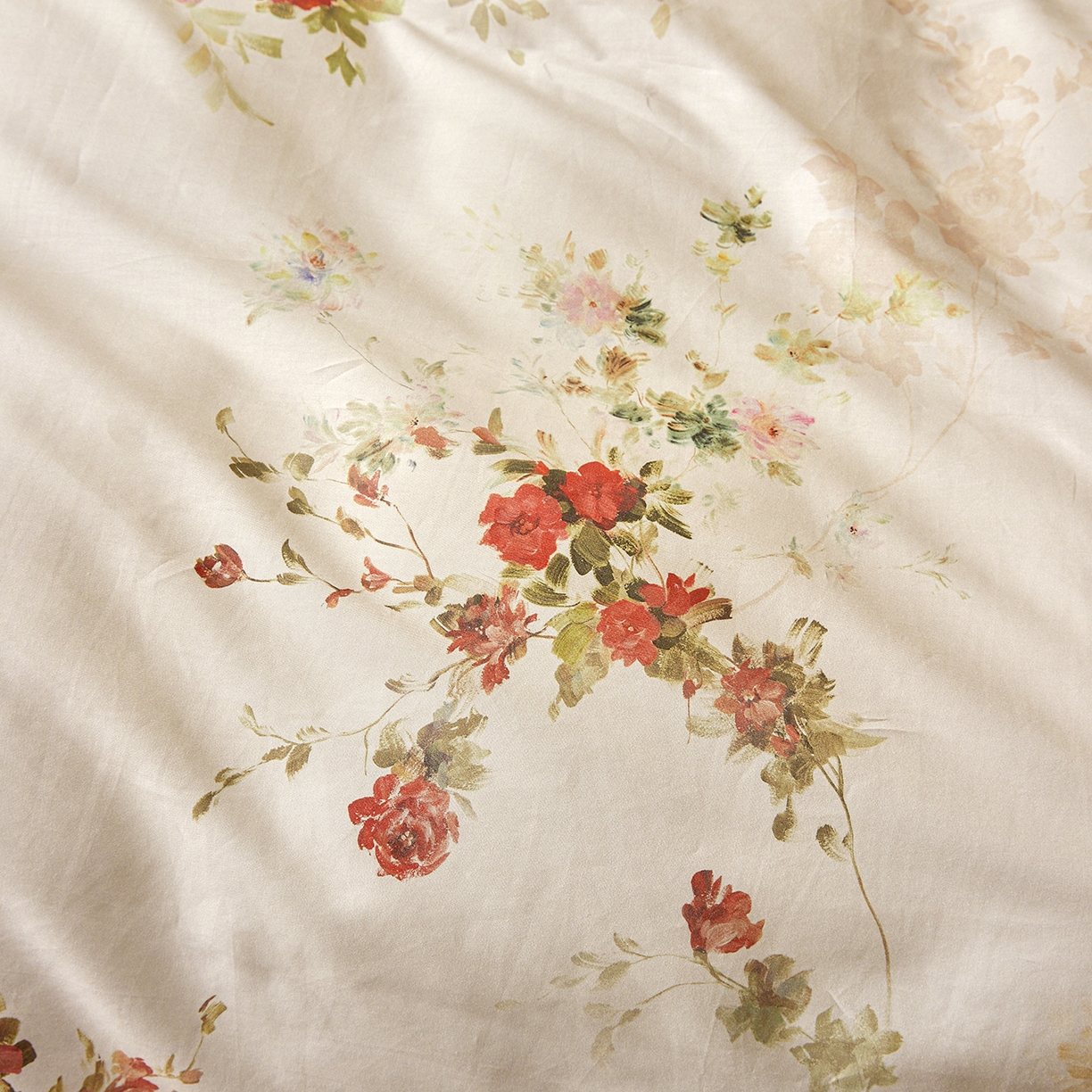 91家纺网 家纺一手货源 找家纺 宜凡家纺 2026新款全棉数码印花床盖三四件套①号系列四件套 云栀