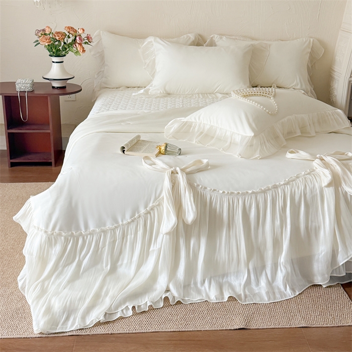 91家纺网 家纺一手货源 找家纺 （总）吾欢心 2026春夏新款高端定制索菲亚夏被四件套空调被床单款床盖款