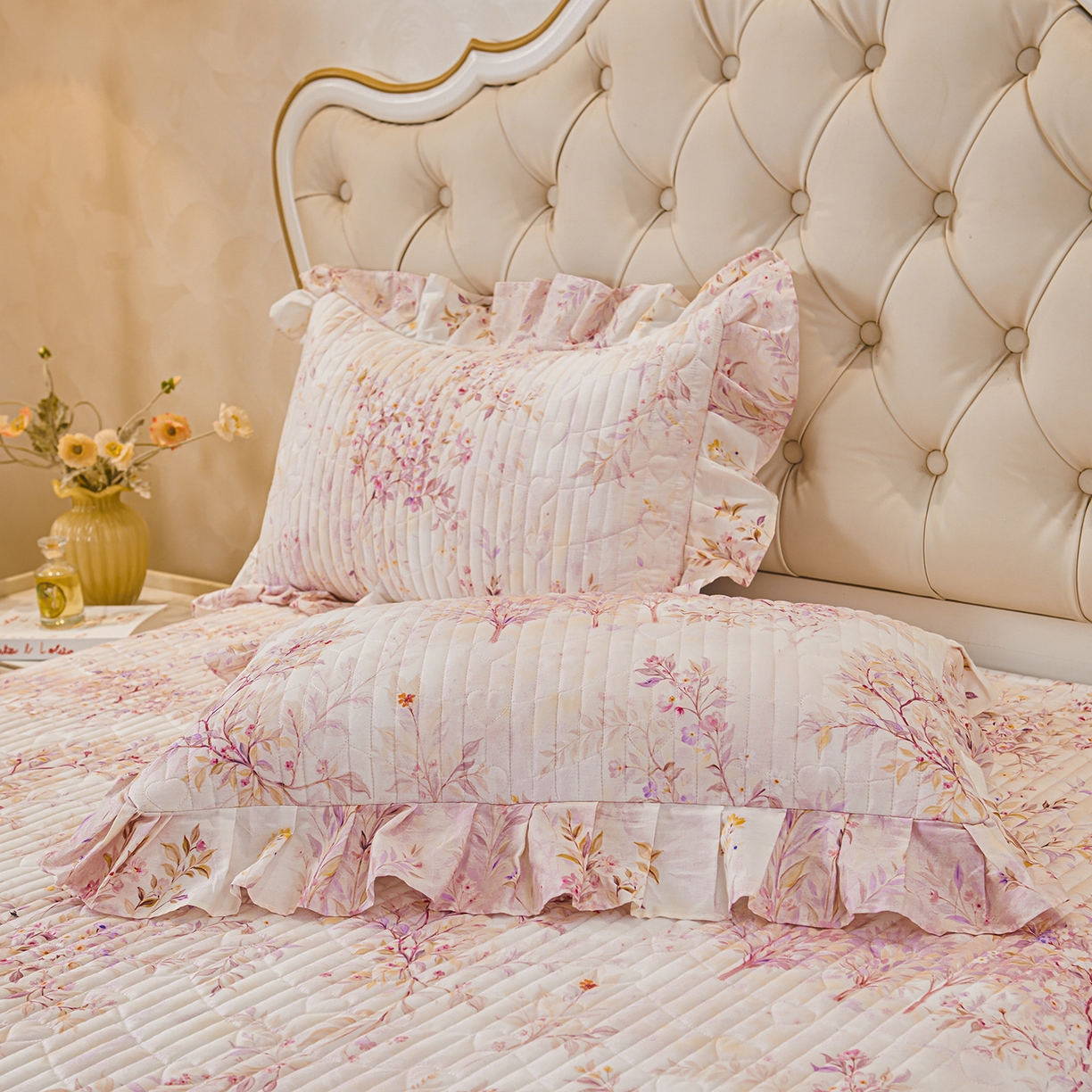 91家纺网 家纺一手货源 找家纺 （总）宜凡家纺 2026新款全棉数码印花夏被床盖四件套①号系列