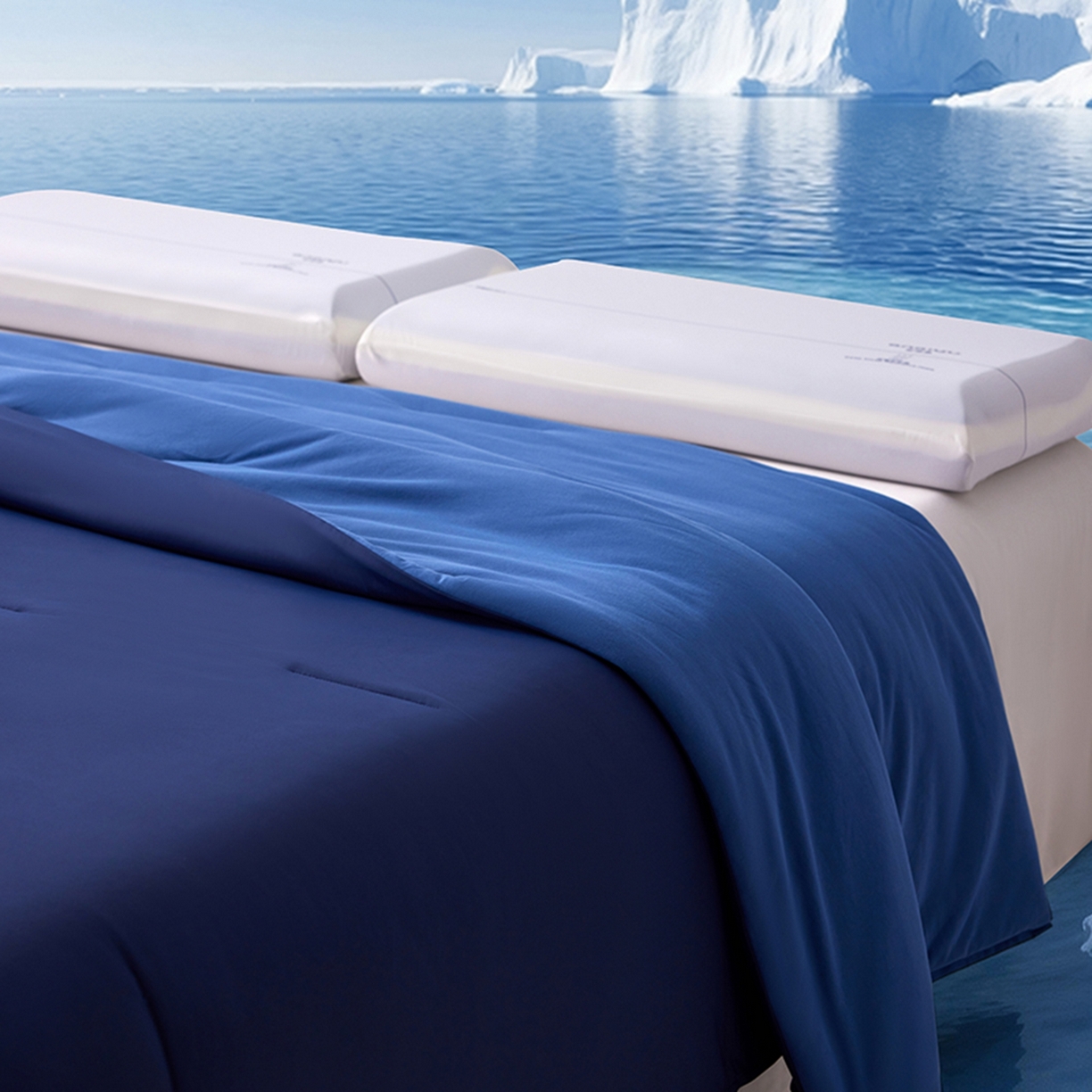 91家纺网 家纺一手货源 找家纺 亿菲凡家纺 2026新款亚朵同款酒店被子夏季深睡双感夏凉被凉感被夏被控温被pro3.0  深睡蓝