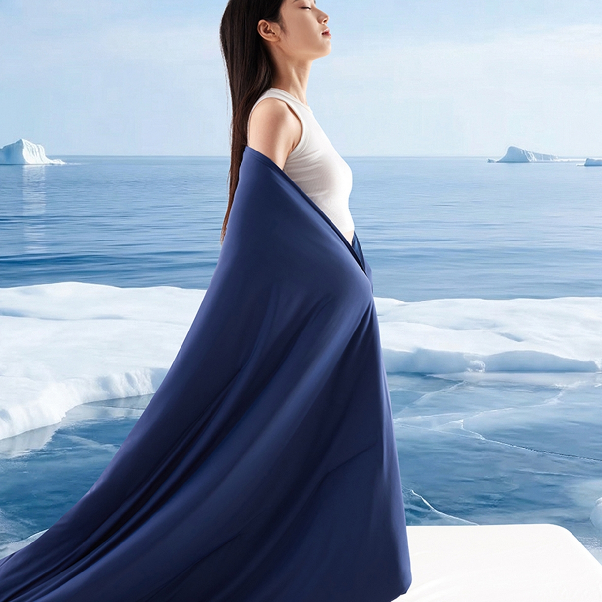 91家纺网 家纺一手货源 找家纺 亿菲凡家纺 2026新款亚朵同款酒店被子夏季深睡双感夏凉被凉感被夏被控温被pro3.0  深睡蓝