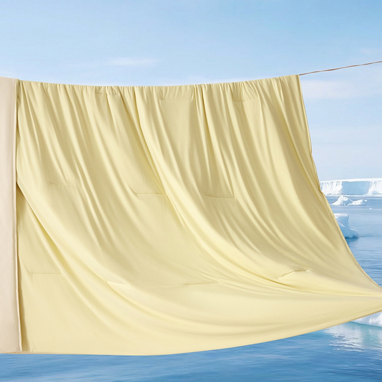 91家纺网 家纺一手货源 找家纺 亿菲凡家纺 2026新款亚朵同款酒店被子夏季深睡双感夏凉被凉感被夏被控温被pro3.0  竹青黄