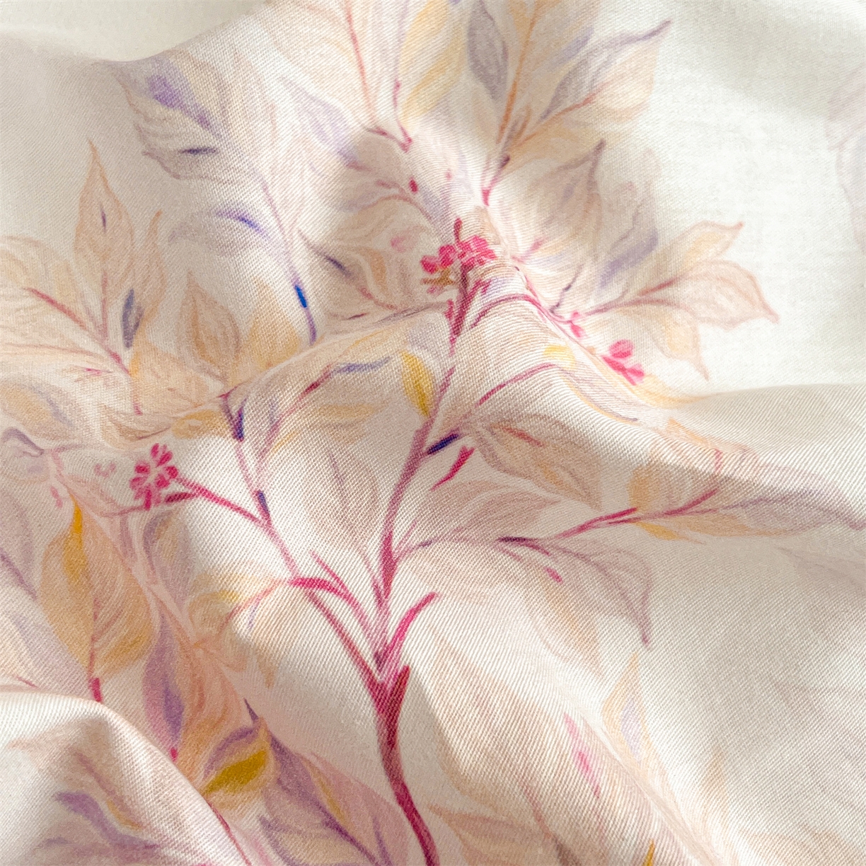 91家纺网 家纺一手货源 找家纺 （总）宜凡家纺 2026新款全棉数码印花单层床裙三四件套①号系列四件套