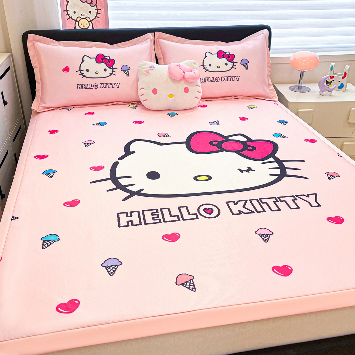 91家纺网 家纺一手货源 找家纺 暮思家居 2025新款正版授权三丽鸥A版纯棉B版安抚豆豆绒春秋被冬被豆豆被被子被芯系列 豆豆被-甜品玉桂狗