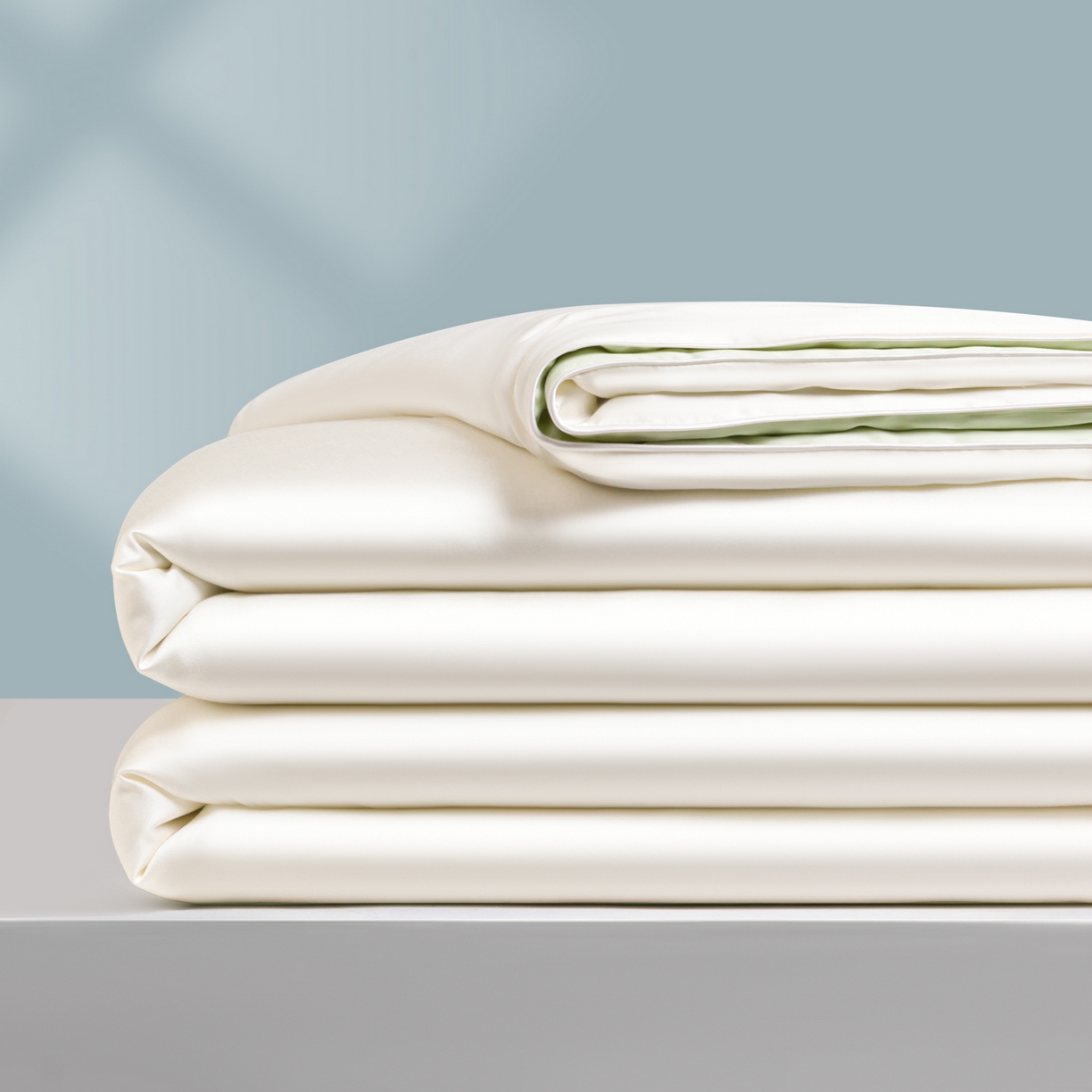 91家纺网 家纺一手货源 找家纺 （总）云棉坊 2026新款水洗冰丝滚边款夏被-双拼系列