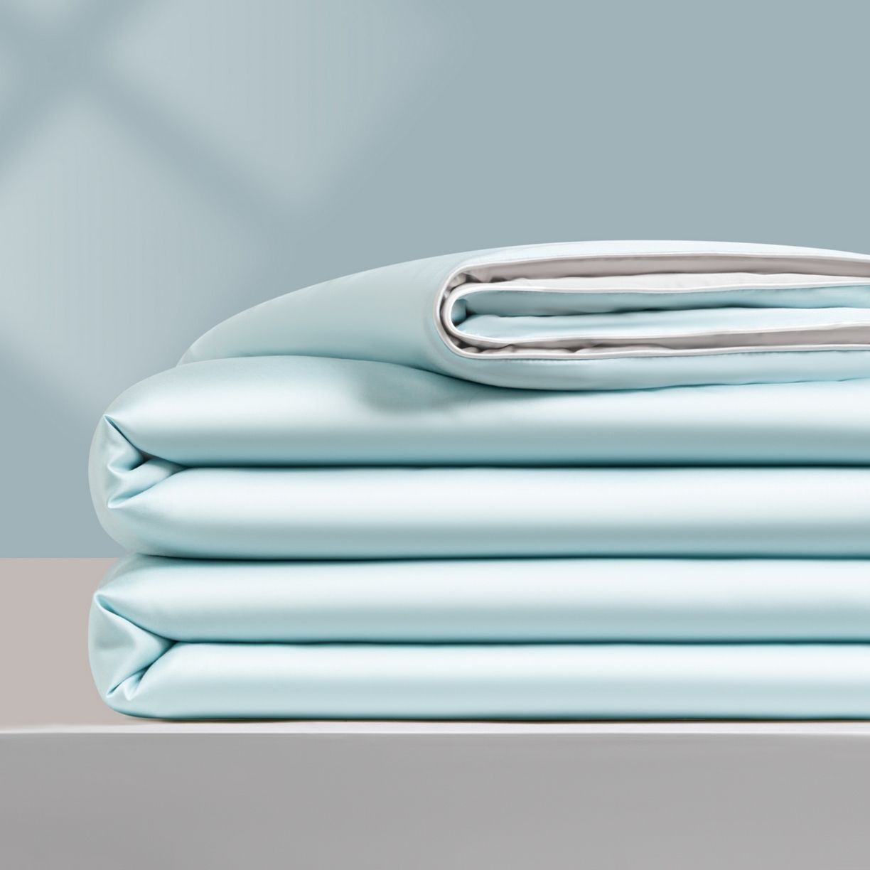 91家纺网 家纺一手货源 找家纺 （总）云棉坊 2026新款水洗冰丝滚边款夏被-双拼系列