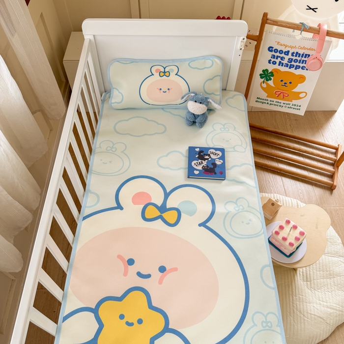 91家纺网 家纺一手货源 找家纺 （总）潮邦创意家居 2026新款A类婴童可水洗冰藤软席-巴波布布系列【含A类检测报告】