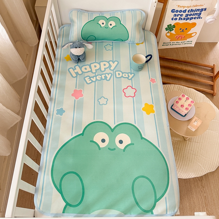 潮邦创意家居 2026新款A类婴童可水洗冰藤软席-巴波布布系列【含A类检测报告】 巴波安安