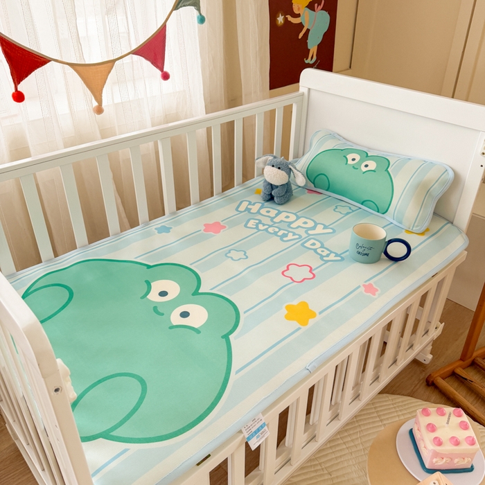 91家纺网 家纺一手货源 找家纺 潮邦创意家居 2026新款A类婴童可水洗冰藤软席-巴波布布系列【含A类检测报告】 巴波安安