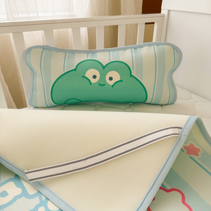 91家纺网 家纺一手货源 找家纺 潮邦创意家居 2026新款A类婴童可水洗冰藤软席-巴波布布系列【含A类检测报告】 巴波安安