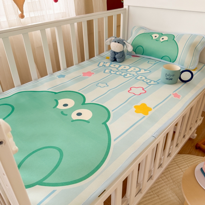 91家纺网 家纺一手货源 找家纺 潮邦创意家居 2026新款A类婴童可水洗冰藤软席-巴波布布系列【含A类检测报告】 巴波安安