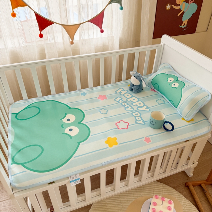 91家纺网 家纺一手货源 找家纺 潮邦创意家居 2026新款A类婴童可水洗冰藤软席-巴波布布系列【含A类检测报告】 巴波安安