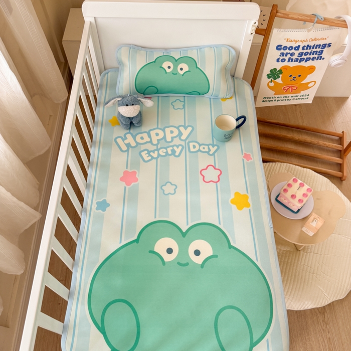 91家纺网 家纺一手货源 找家纺 潮邦创意家居 2026新款A类婴童可水洗冰藤软席-巴波布布系列【含A类检测报告】 巴波安安