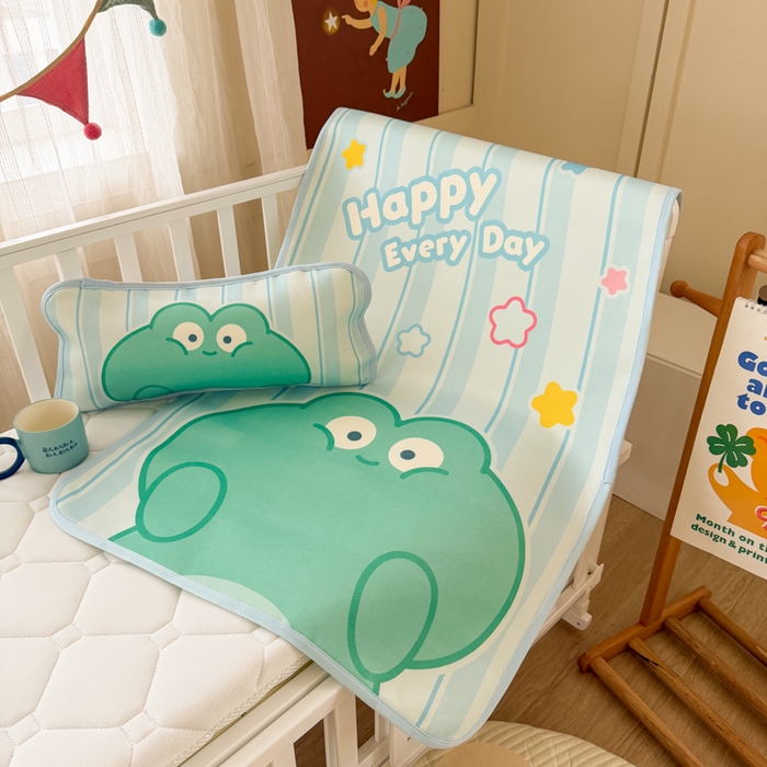 91家纺网 家纺一手货源 找家纺 潮邦创意家居 2026新款A类婴童可水洗冰藤软席-巴波布布系列【含A类检测报告】 巴波安安