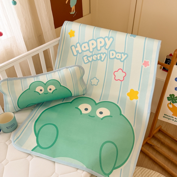 91家纺网 家纺一手货源 找家纺 潮邦创意家居 2026新款A类婴童可水洗冰藤软席-巴波布布系列【含A类检测报告】 巴波安安