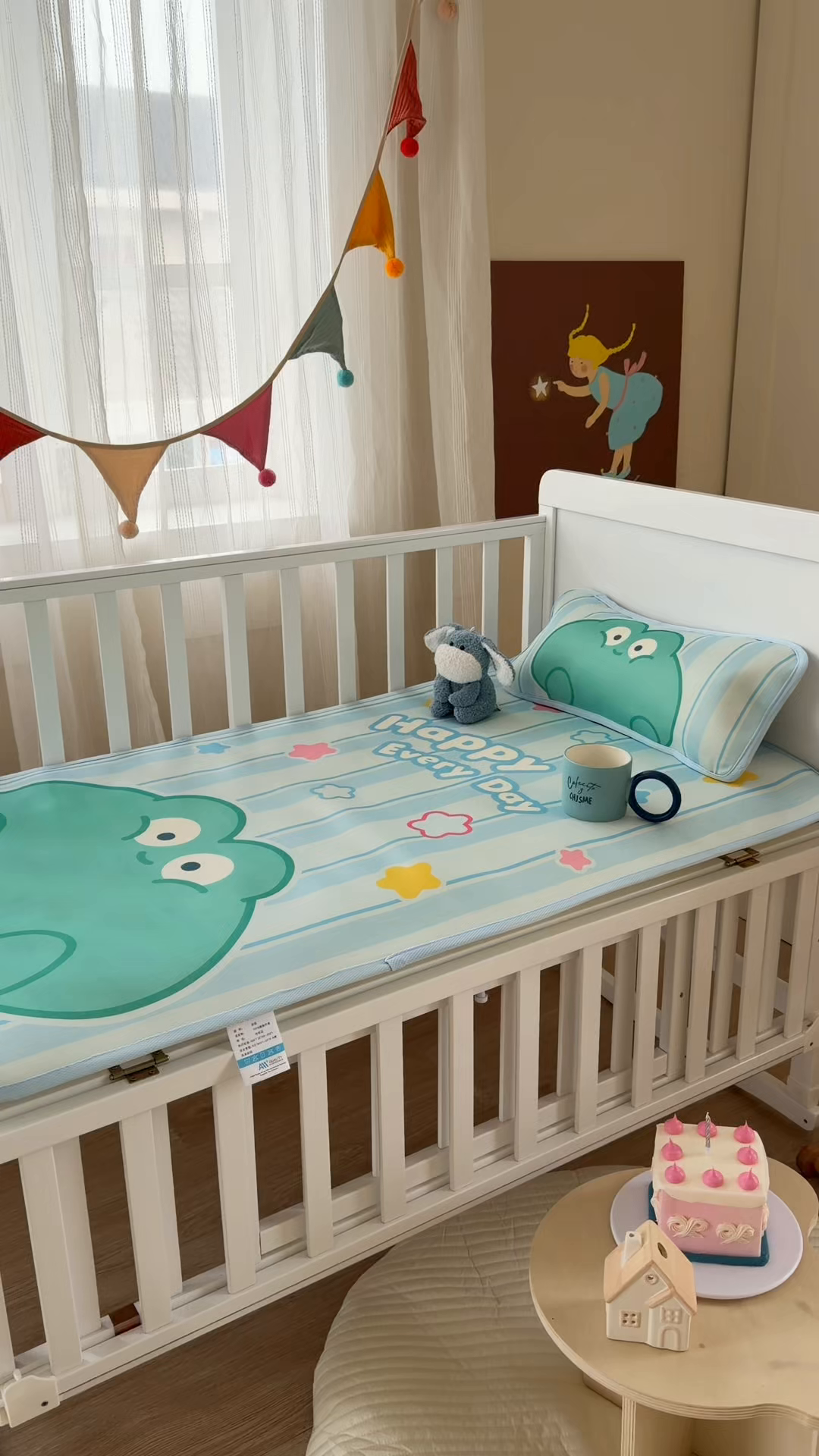 91家纺网 家纺一手货源 找家纺 潮邦创意家居 2026新款A类婴童可水洗冰藤软席-巴波布布系列【含A类检测报告】 巴波安安