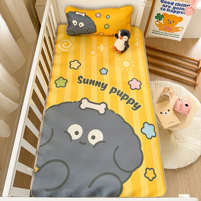 潮邦创意家居 2026新款A类婴童可水洗冰藤软席-巴波布布系列【含A类检测报告】 巴波啵啵