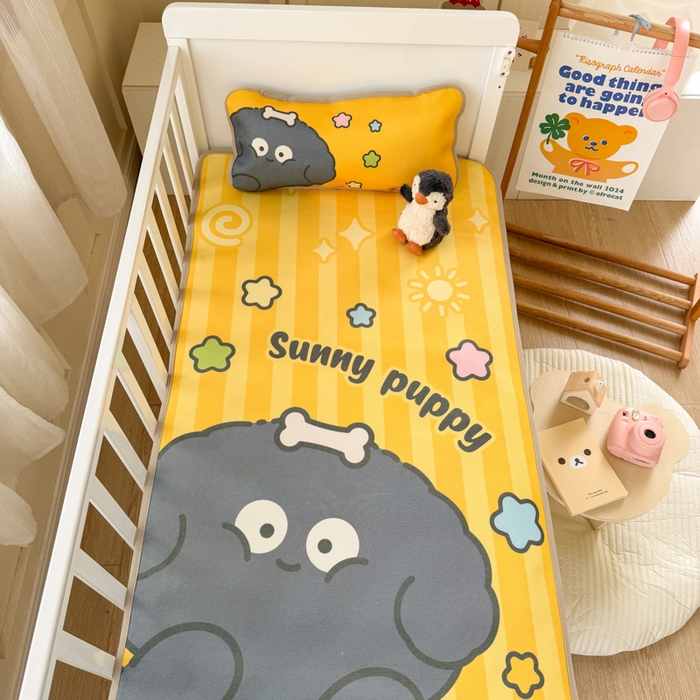 91家纺网 家纺一手货源 找家纺 潮邦创意家居 2026新款A类婴童可水洗冰藤软席-巴波布布系列【含A类检测报告】 巴波啵啵