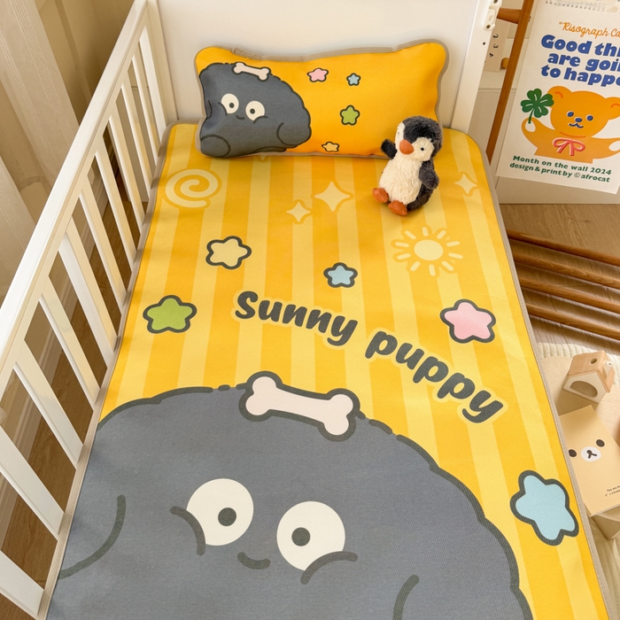 91家纺网 家纺一手货源 找家纺 潮邦创意家居 2026新款A类婴童可水洗冰藤软席-巴波布布系列【含A类检测报告】 巴波啵啵