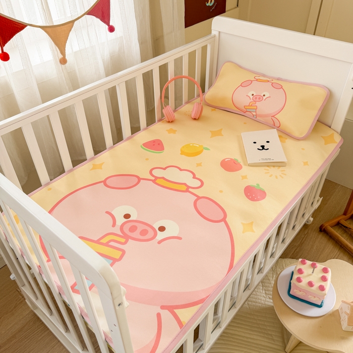 91家纺网 家纺一手货源 找家纺 潮邦创意家居 2026新款A类婴童可水洗冰藤软席-巴波布布系列【含A类检测报告】 巴波朵朵