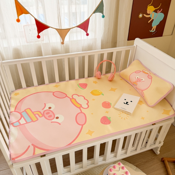 91家纺网 家纺一手货源 找家纺 潮邦创意家居 2026新款A类婴童可水洗冰藤软席-巴波布布系列【含A类检测报告】 巴波朵朵