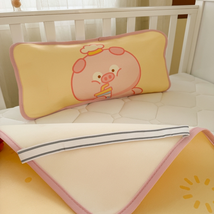 91家纺网 家纺一手货源 找家纺 潮邦创意家居 2026新款A类婴童可水洗冰藤软席-巴波布布系列【含A类检测报告】 巴波朵朵