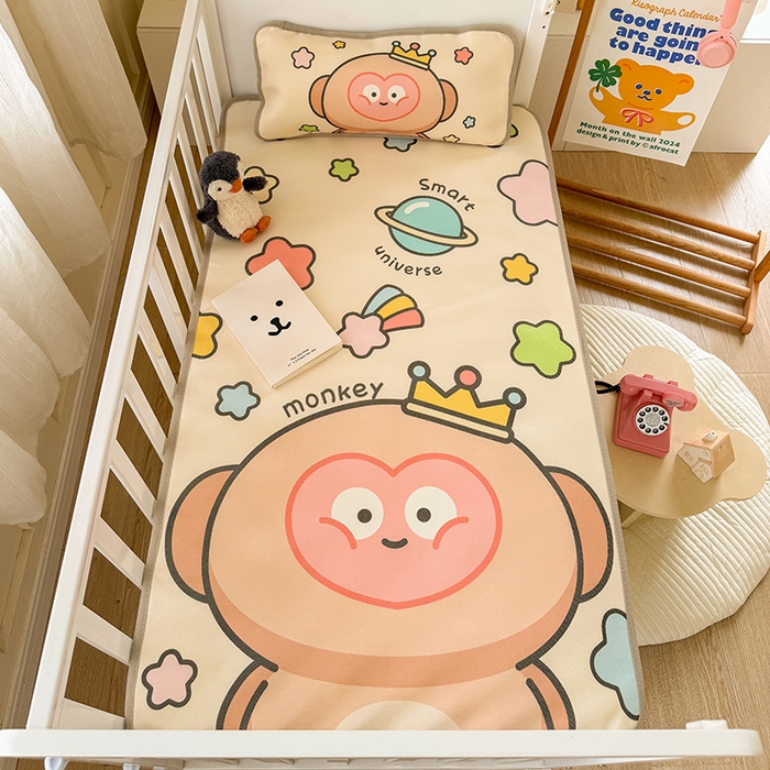 潮邦创意家居 2026新款A类婴童可水洗冰藤软席-巴波布布系列【含A类检测报告】 巴波果果