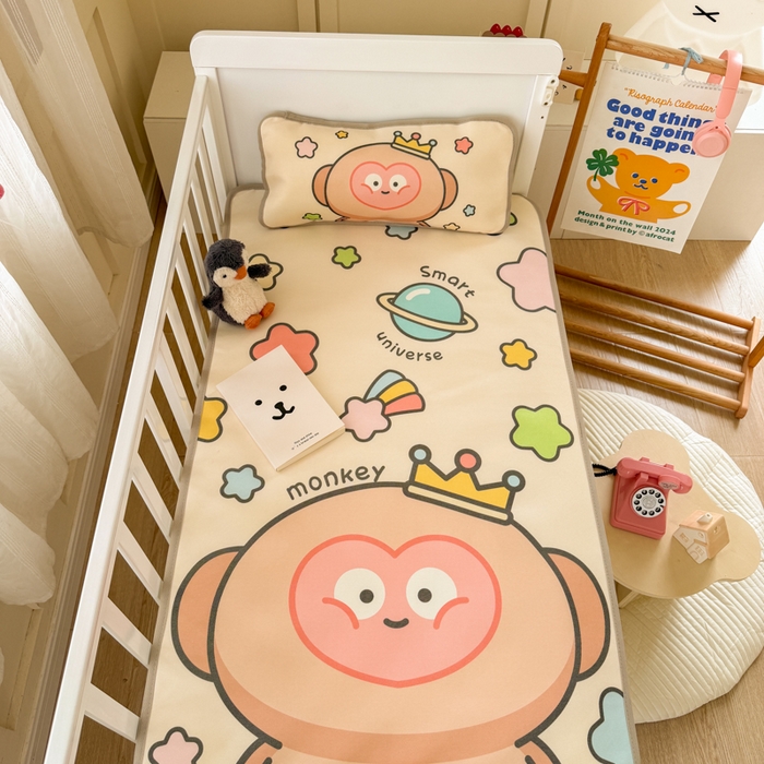 91家纺网 家纺一手货源 找家纺 潮邦创意家居 2026新款A类婴童可水洗冰藤软席-巴波布布系列【含A类检测报告】 巴波果果